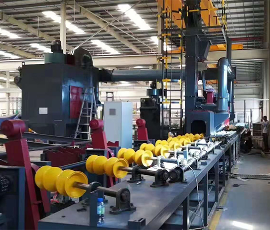 钢管抛丸清理机