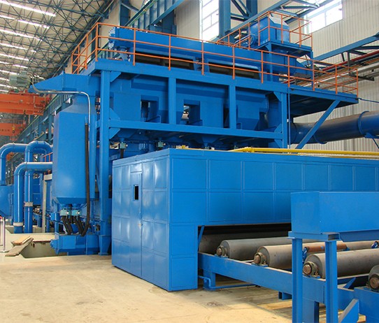 钢板型材抛丸清理机