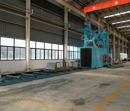 结构钢抛丸清理机