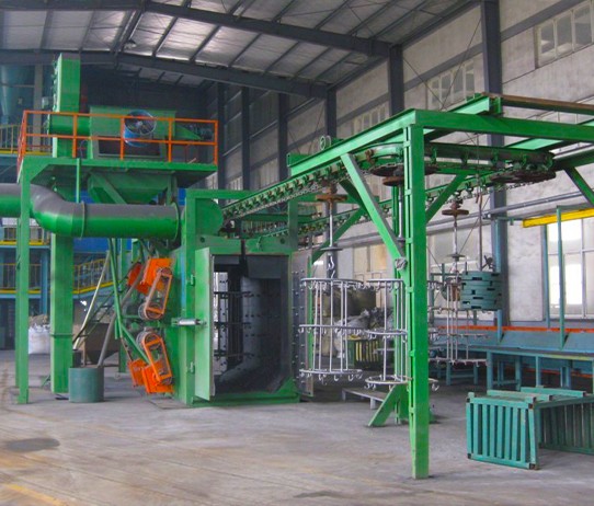 悬链式抛丸清理机