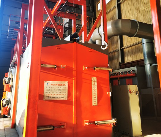 吊钩通过式抛丸清理机