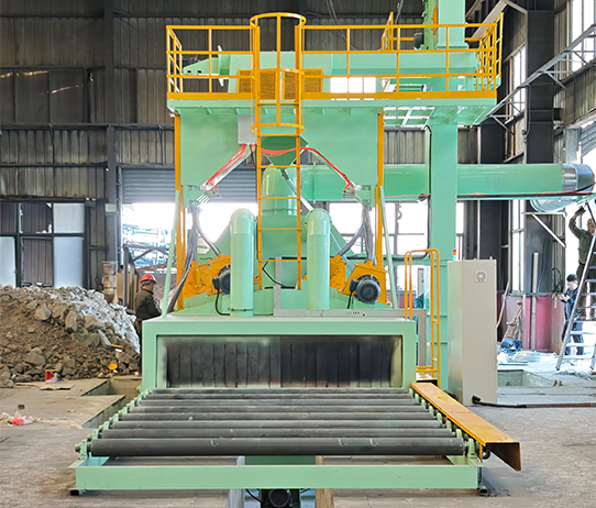 钢板型材抛丸清理机