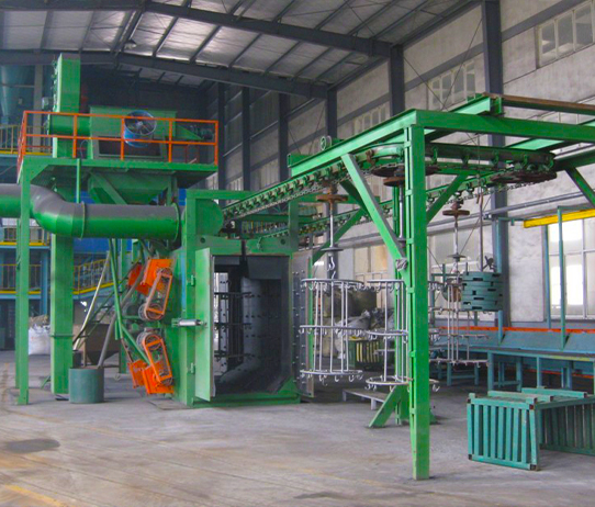 悬链式抛丸清理机