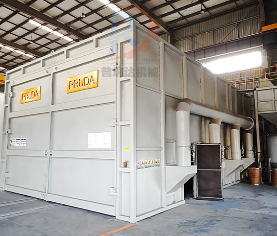 自动回收喷砂房